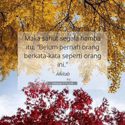 Yohanes 7:46 IDN Gambar Ayat Alkitab