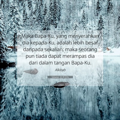 Yohanes 10:29 IDN Gambar Ayat Alkitab