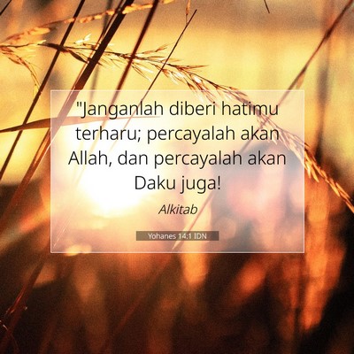 Yohanes 14:1 IDN Gambar Ayat Alkitab