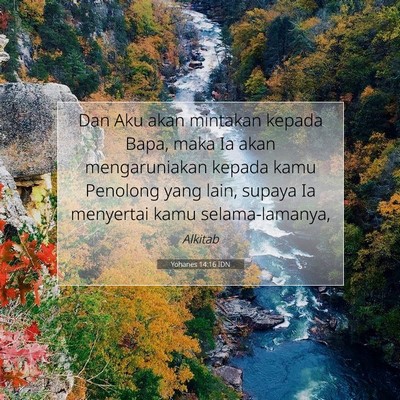 Yohanes 14:16 IDN Gambar Ayat Alkitab
