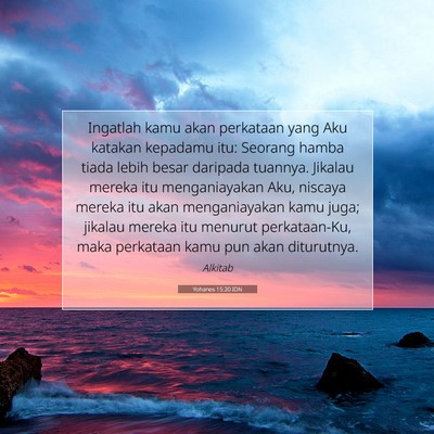 Yohanes 15:20 IDN Gambar Ayat Alkitab