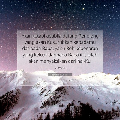 Yohanes 15:26 IDN Gambar Ayat Alkitab