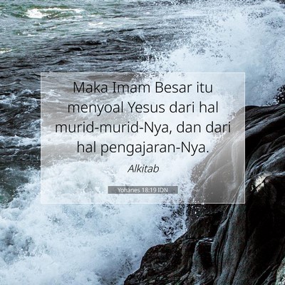 Yohanes 18:19 IDN Gambar Ayat Alkitab