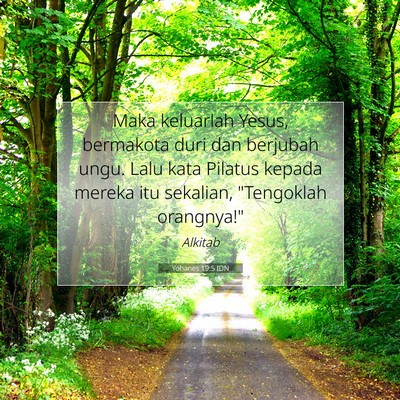 Yohanes 19:5 IDN Gambar Ayat Alkitab