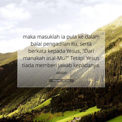 Yohanes 19:9 Ayat Alkitab Dijelaskan