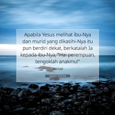 Yohanes 19:26 IDN Gambar Ayat Alkitab