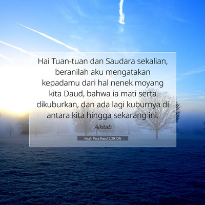 Kisah Para Rasul 2:29 Ayat Alkitab Dijelaskan