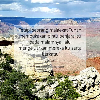 Kisah Para Rasul 5:19 IDN Gambar Ayat Alkitab