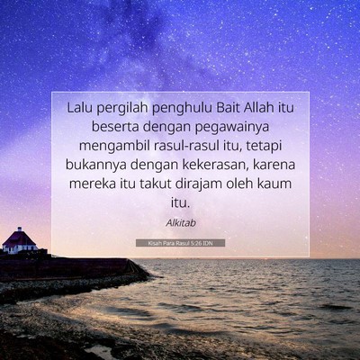 Kisah Para Rasul 5:26 IDN Gambar Ayat Alkitab
