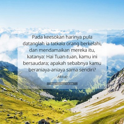 Kisah Para Rasul 7:26 IDN Gambar Ayat Alkitab