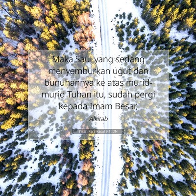 Kisah Para Rasul 9:1 IDN Gambar Ayat Alkitab
