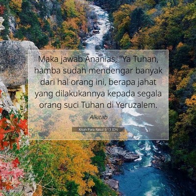 Kisah Para Rasul 9:13 IDN Gambar Ayat Alkitab