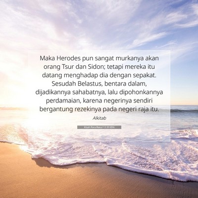 Kisah Para Rasul 12:20 IDN Gambar Ayat Alkitab