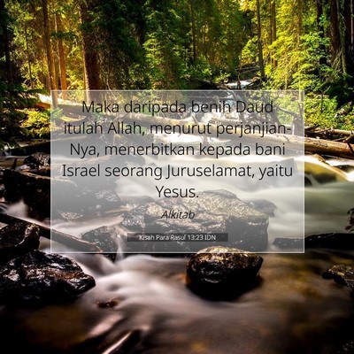 Kisah Para Rasul 13:23 IDN Gambar Ayat Alkitab