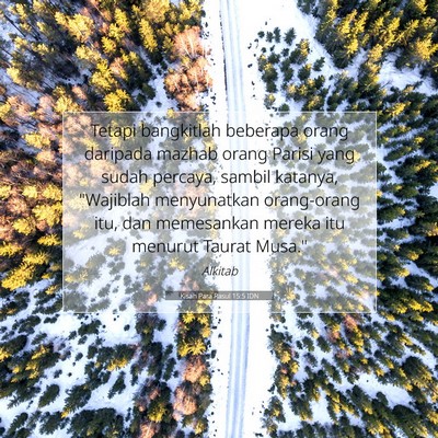 Kisah Para Rasul 15:5 IDN Gambar Ayat Alkitab