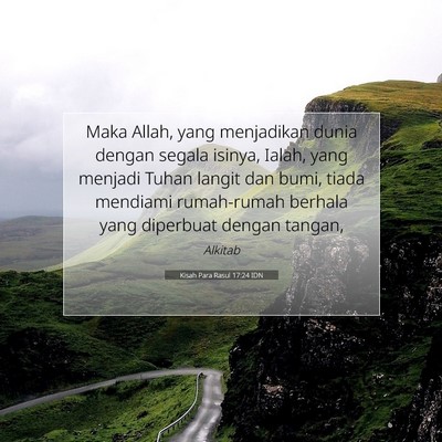 Kisah Para Rasul 17:24 IDN Gambar Ayat Alkitab