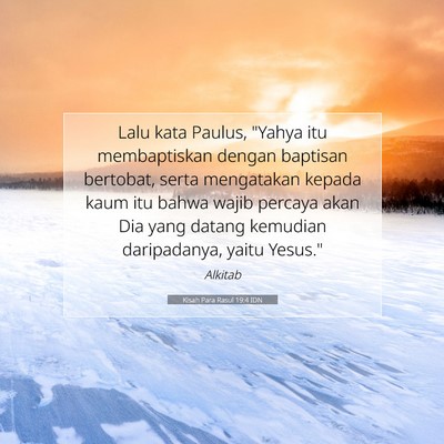 Kisah Para Rasul 19:4 IDN Gambar Ayat Alkitab