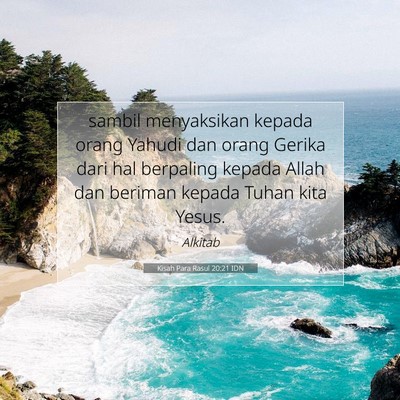 Kisah Para Rasul 20:21 IDN Gambar Ayat Alkitab