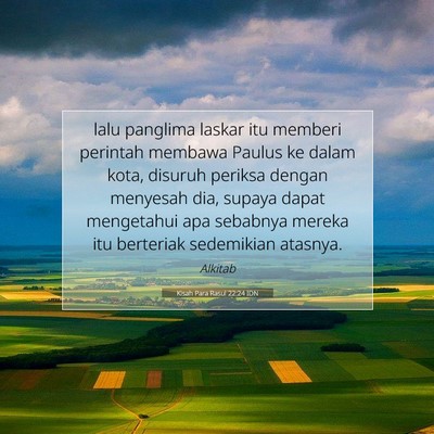 Kisah Para Rasul 22:24 Ayat Alkitab Dijelaskan