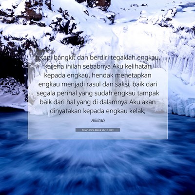 Kisah Para Rasul 26:16 IDN Gambar Ayat Alkitab