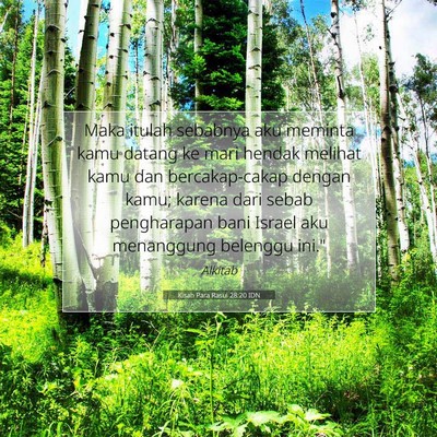 Kisah Para Rasul 28:20 IDN Gambar Ayat Alkitab