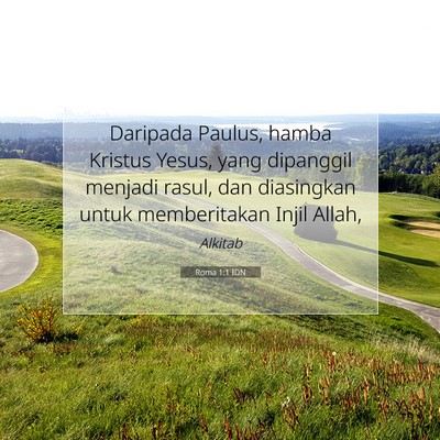 Roma 1:1 Ayat Alkitab Dijelaskan