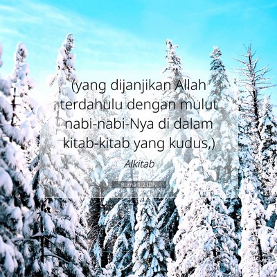 Roma 1:2 Ayat Alkitab Dijelaskan