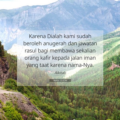 Roma 1:5 Ayat Alkitab Dijelaskan