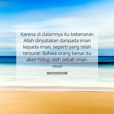 Roma 1:17 Ayat Alkitab Dijelaskan