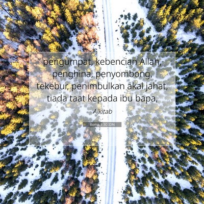 Roma 1:30 Ayat Alkitab Dijelaskan