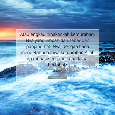Roma 2:4 IDN Gambar Ayat Alkitab