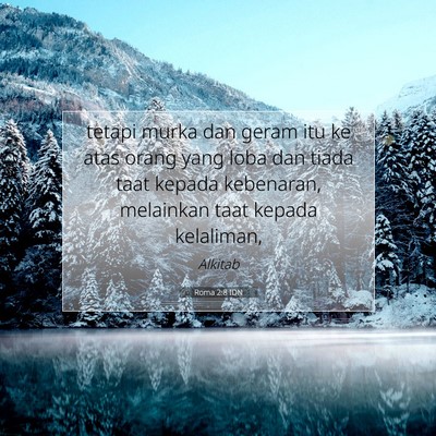Roma 2:8 Ayat Alkitab Dijelaskan