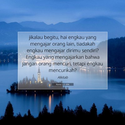 Roma 2:21 IDN Gambar Ayat Alkitab