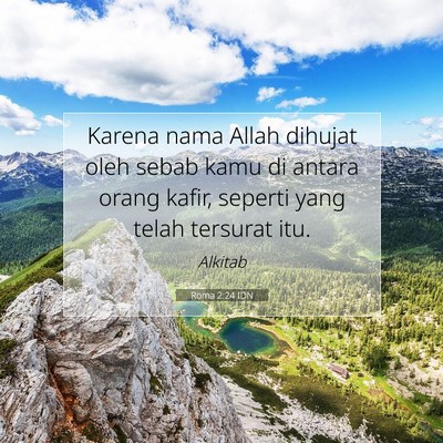 Roma 2:24 IDN Gambar Ayat Alkitab