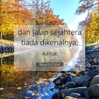 Roma 3:17 Ayat Alkitab Dijelaskan