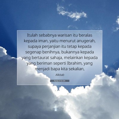 Roma 4:16 IDN Gambar Ayat Alkitab