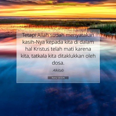 Roma 5:8 IDN Gambar Ayat Alkitab