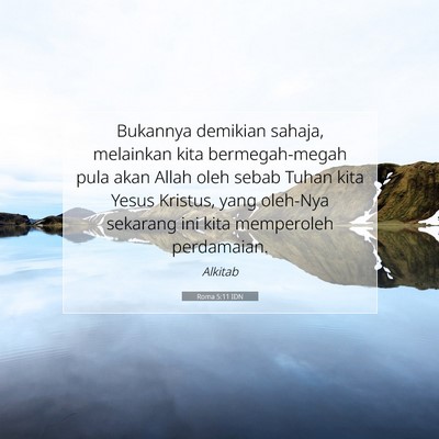 Roma 5:11 IDN Gambar Ayat Alkitab