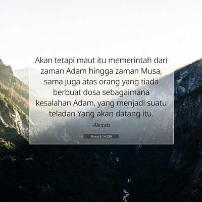 Roma 5:14 Ayat Alkitab Dijelaskan