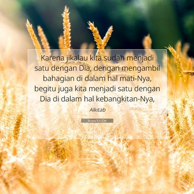 Roma 6:5 IDN Gambar Ayat Alkitab