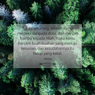 Roma 6:22 IDN Gambar Ayat Alkitab