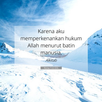 Roma 7:22 IDN Gambar Ayat Alkitab