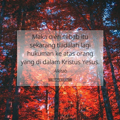 Roma 8:1 IDN Gambar Ayat Alkitab