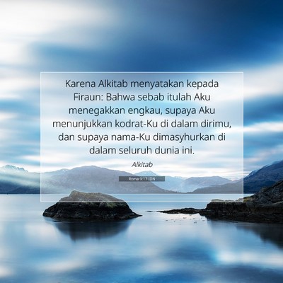 Roma 9:17 IDN Gambar Ayat Alkitab