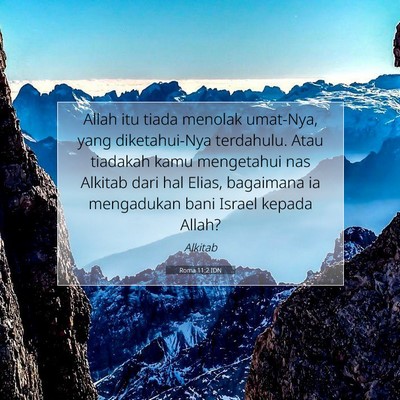 Roma 11:2 IDN Gambar Ayat Alkitab