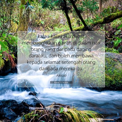 Roma 11:14 IDN Gambar Ayat Alkitab