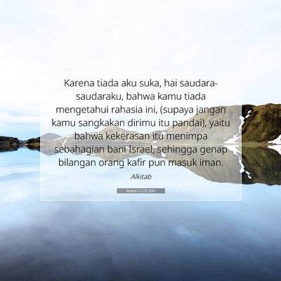 Roma 11:25 IDN Gambar Ayat Alkitab