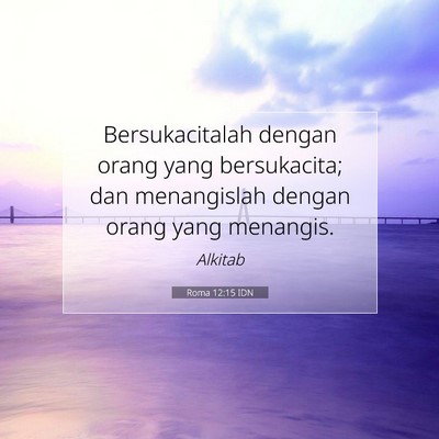 Roma 12:15 IDN Gambar Ayat Alkitab