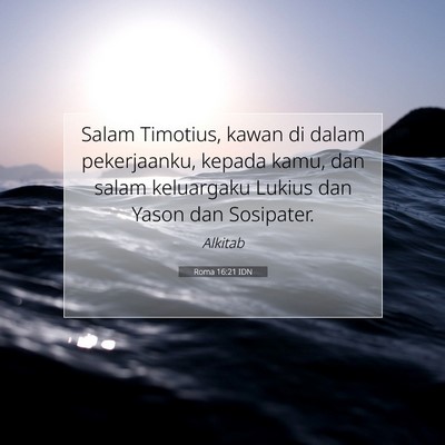 Roma 16:21 IDN Gambar Ayat Alkitab