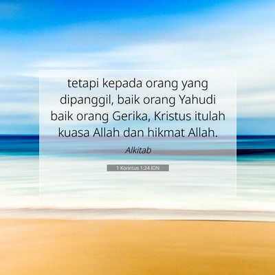 1 Korintus 1:24 Ayat Alkitab Dijelaskan